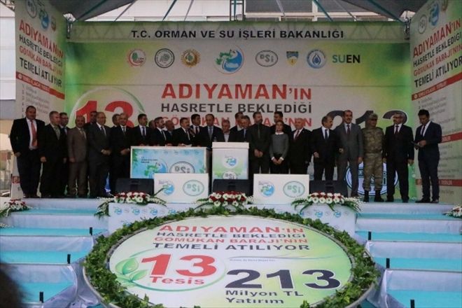 Orman ve Su İşleri Bakanı Veysel Eroğlu Adıyaman´da