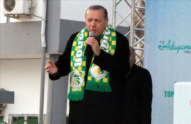 Cumhurbaşkanı Erdoğan,  Adıyamanlılarla Buluştu