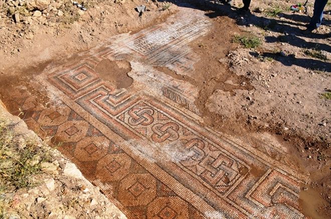 Eskiköy´deki 1500 Yıllık Mozaik Müzeye Taşınacak