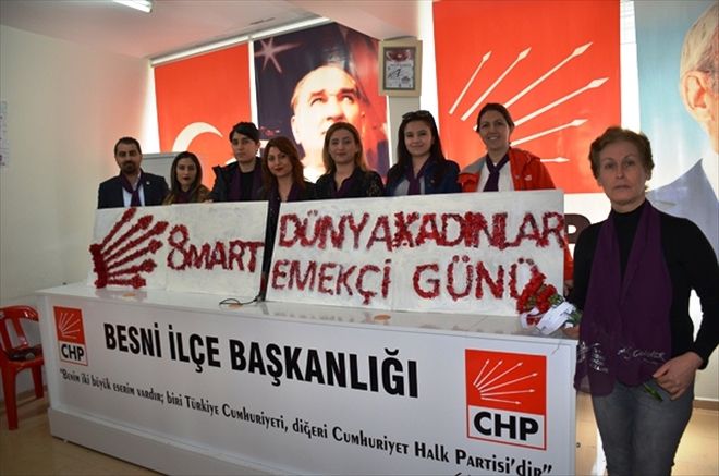 CHP Besni Kadın Kolları Başkanlığından 8 Mart Etkinliği