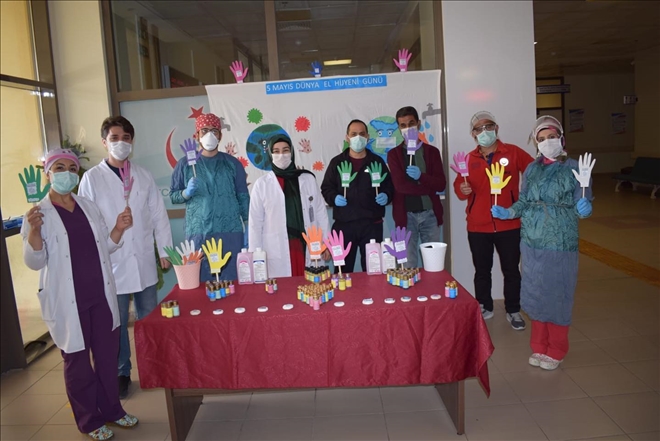Besni Devlet Hastanesinde 5 Mayıs Dünya El Hijyeni Günü etkinliği