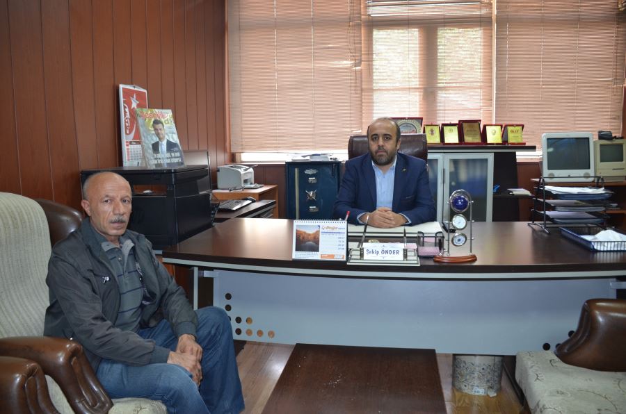 BBP İlçe Başkanı Esen’den gazetemize ziyaret