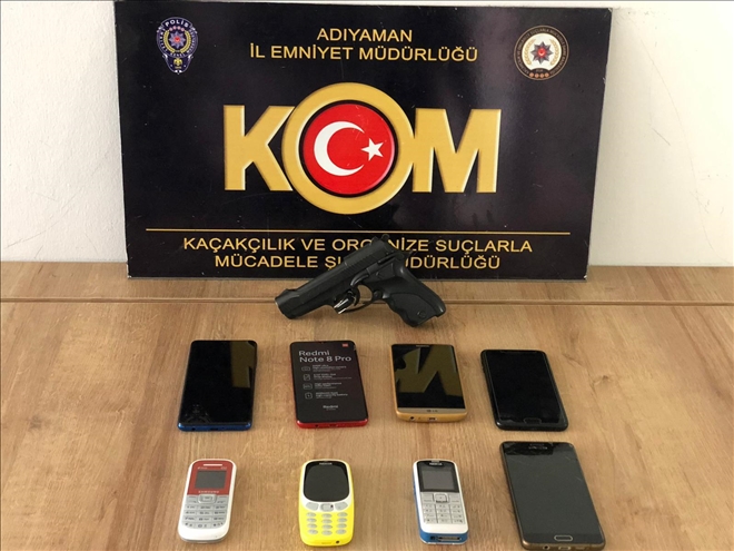 Adıyaman merkezli kaçak cep telefonu operasyonu: 7 gözaltı