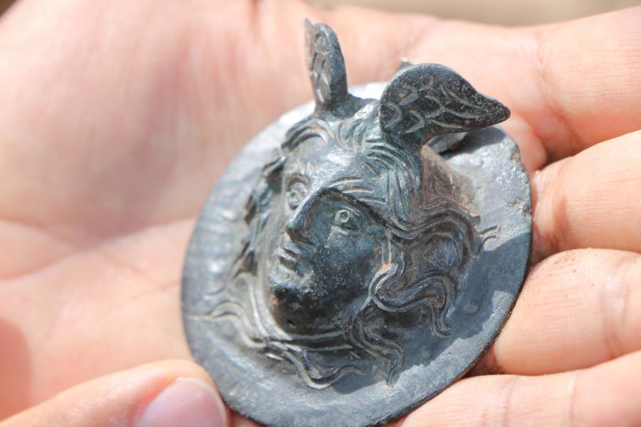 Adıyaman’da 1800 yıllık Askeri madalya bulundu