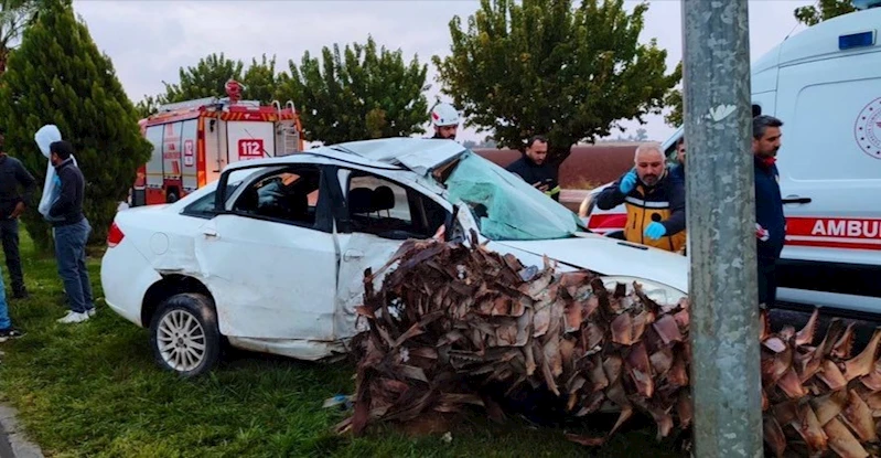Şanlıurfa’da trafik kazası : 4 yaralı