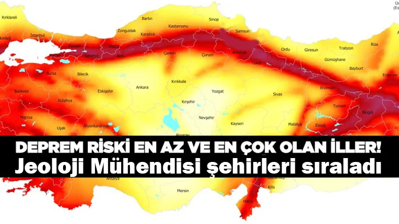 Uzmanı, Türkiye’nin en güvenli ve güvensiz şehirlerini sıraladı