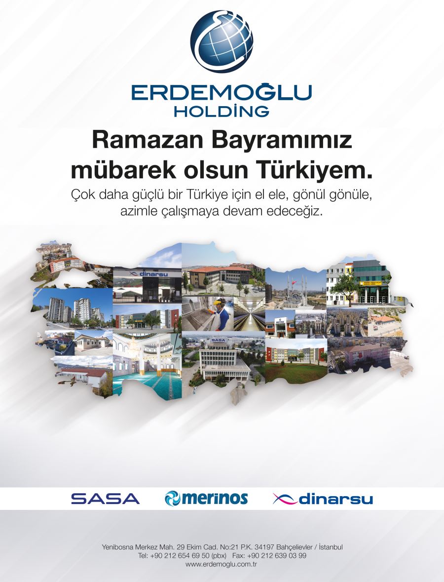Erdemoğlu Holding Ramazan Bayramı kutlama ilanı