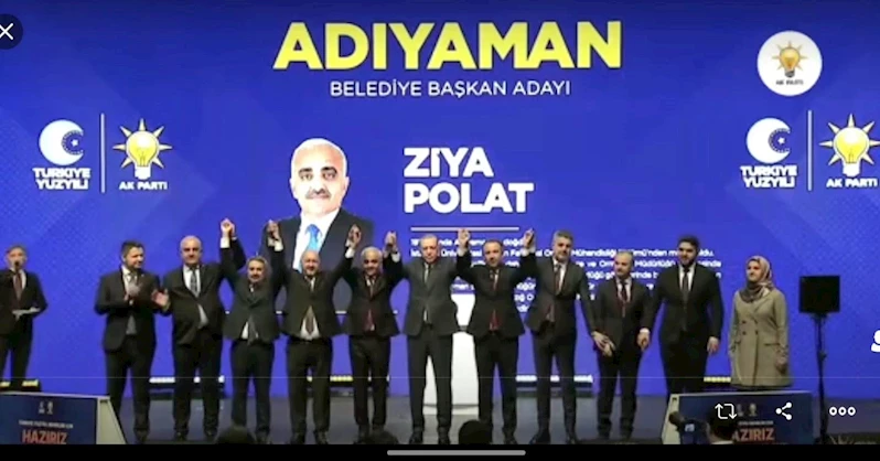 AK Parti Adıyaman Belediye Başkan Adayı Ziya Polat oldu