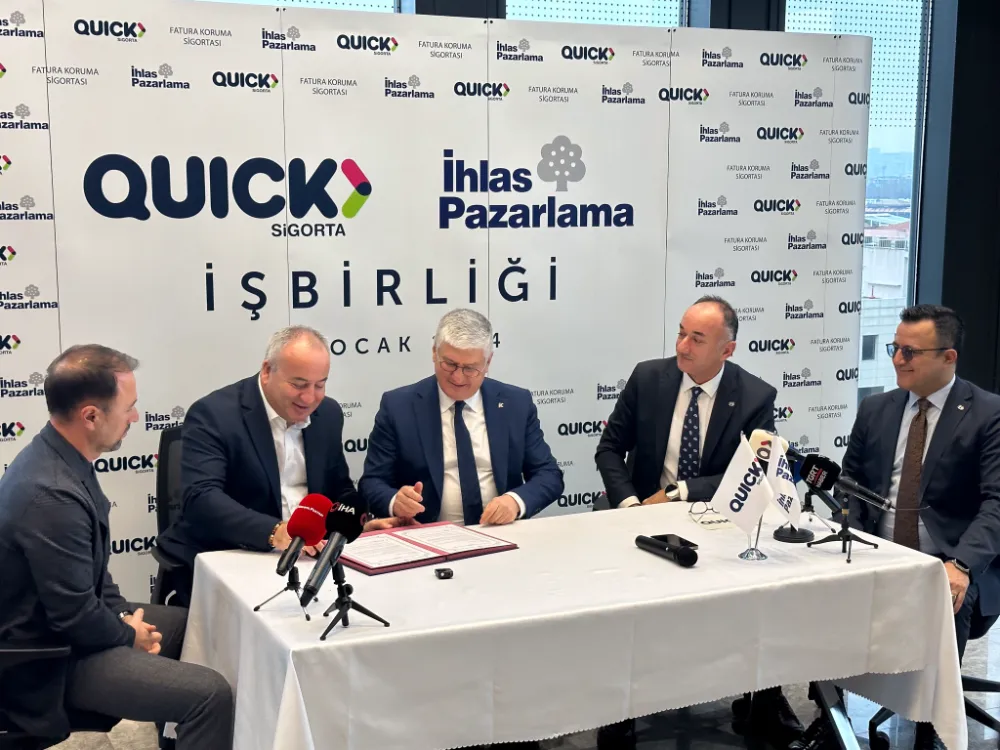 Quick Sigorta ve İhlas Pazarlama iş birliği anlaşması imzaladı