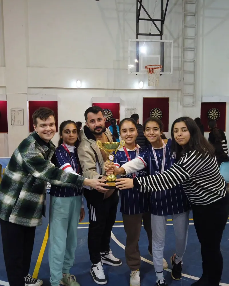 Okullar Arası Dart Şampiyonasında Besni Rüzgarı...