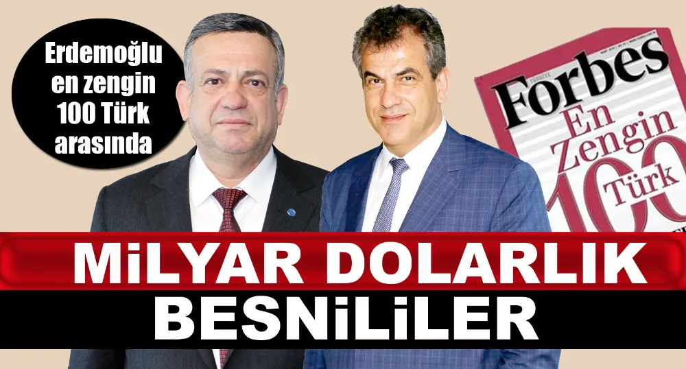 Erdemoğlu en zengin 100 Türk arasında