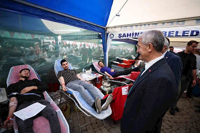 Şahinbey’den kan bağışı kampanyası
