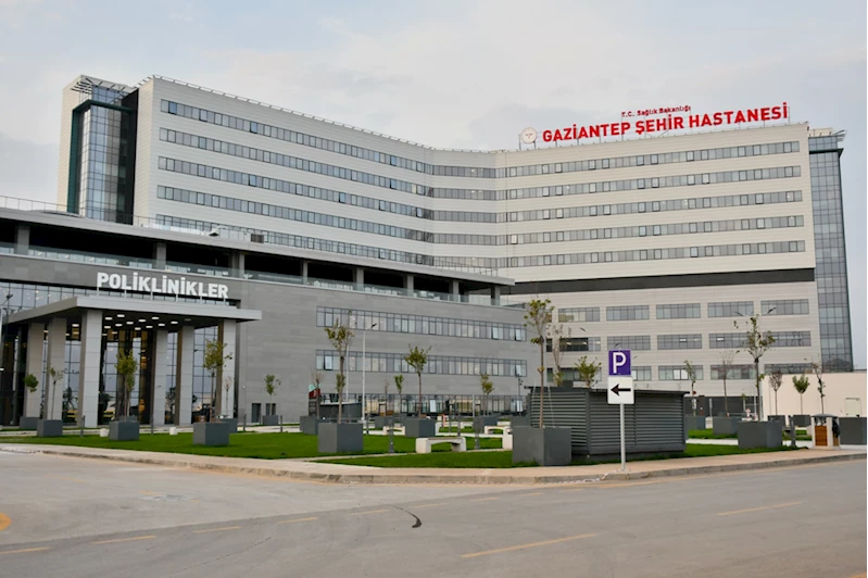 Gaziantep Şehir Hastanesinde yaklaşık 2 milyon hasta muayene edildi 