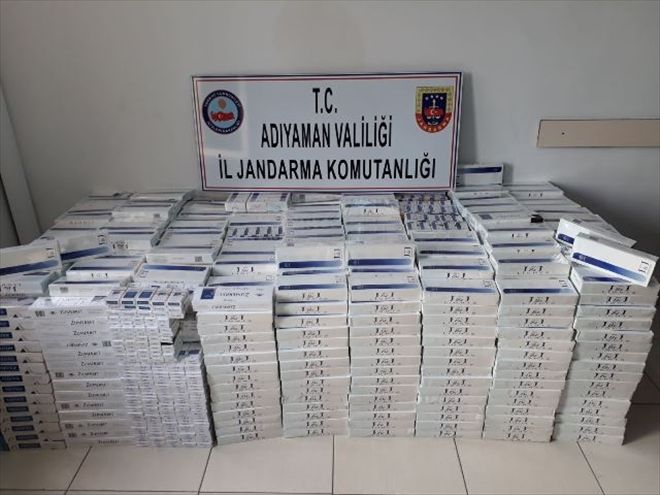 Adıyaman´da jandarma tarafından araçta