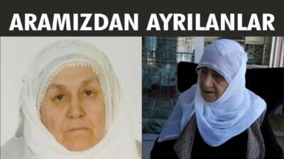 25.07.2024 Perşembe tarihinde Besni'de Vefat Edenler köşesi.