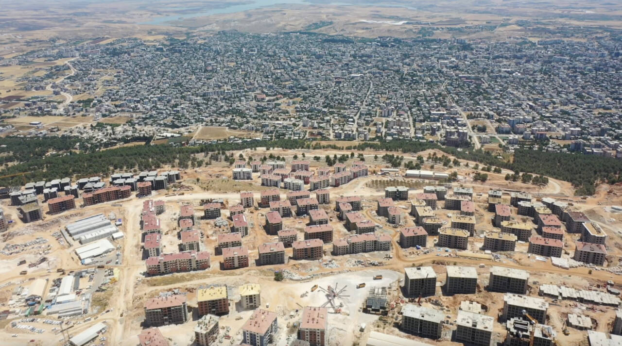 Adıyaman’da deprem konutları yükseliyor