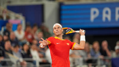 2024 Paris Olimpiyatları'nda teniste erkekler çiftler kategorisinde Rafael Nadal ve