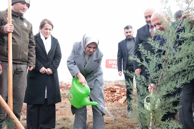 Adıyaman'da deprem şehitleri için