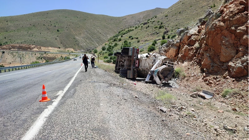 Adıyaman'ın Çelikhan ilçesinde beton