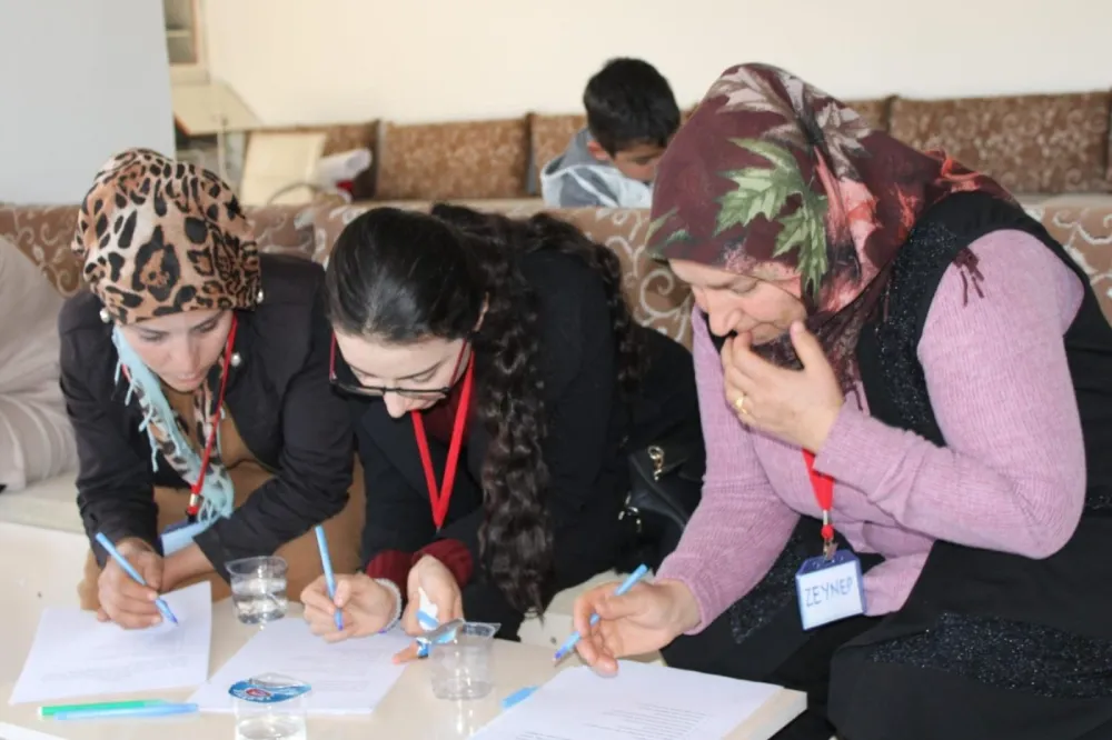 Adıyaman'da kadınlara Şiddetsiz İletişim