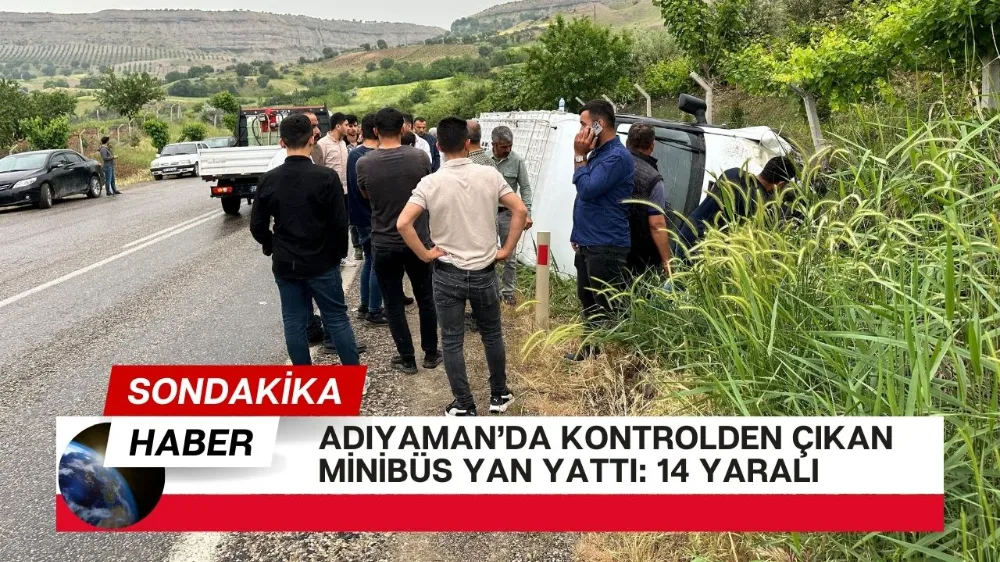 Adıyaman’ın Kahta ilçesinde yağmurdan