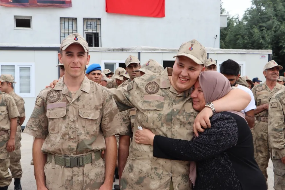 Adıyaman'da, özel gereksinimli askerler