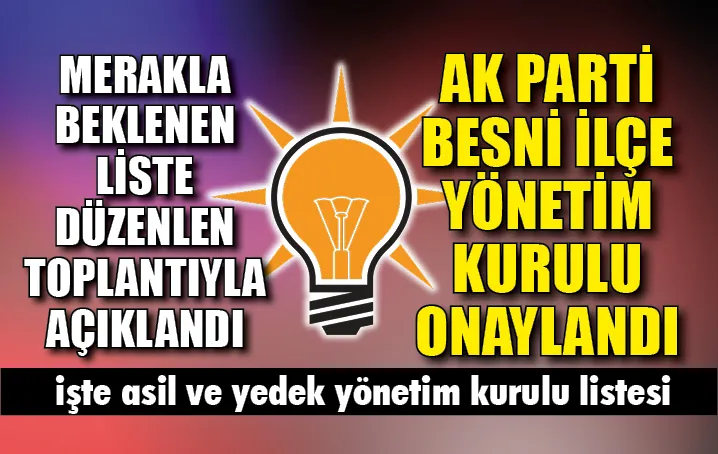 Ak Parti Besni İlçe