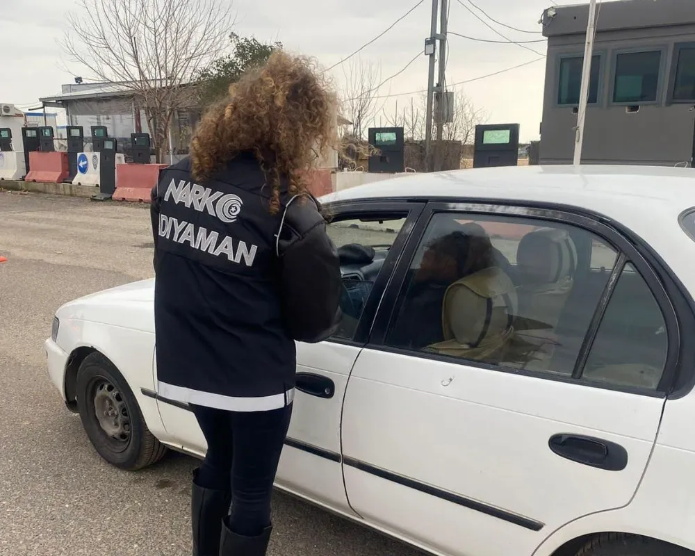 Adıyaman'da, polis ekipleri tarafından