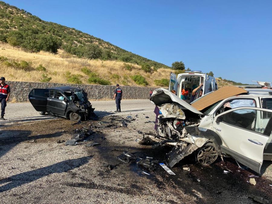 Adıyaman-Gölbaşı karayolu Aşağıçöplü köyü