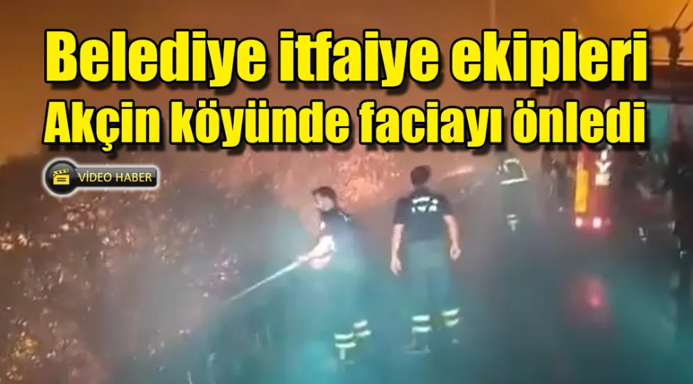 Adıyaman Belediyesi İtfaiye ekipleri,