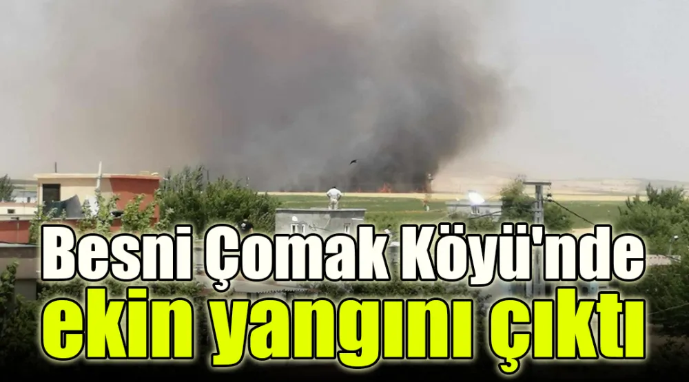 Besni'ye bağlı Çomak Köyü'nde