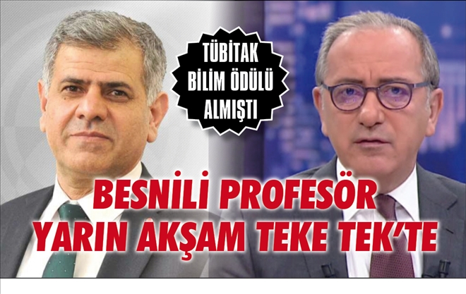 TÜBİTAK Bilim Ödülünü alan