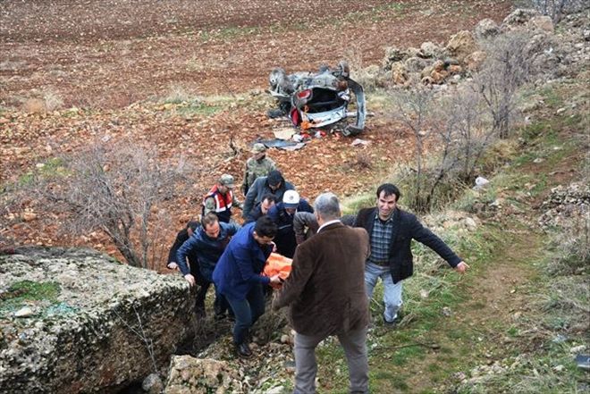 Börgenek Köyü yakınlarında otomobilin