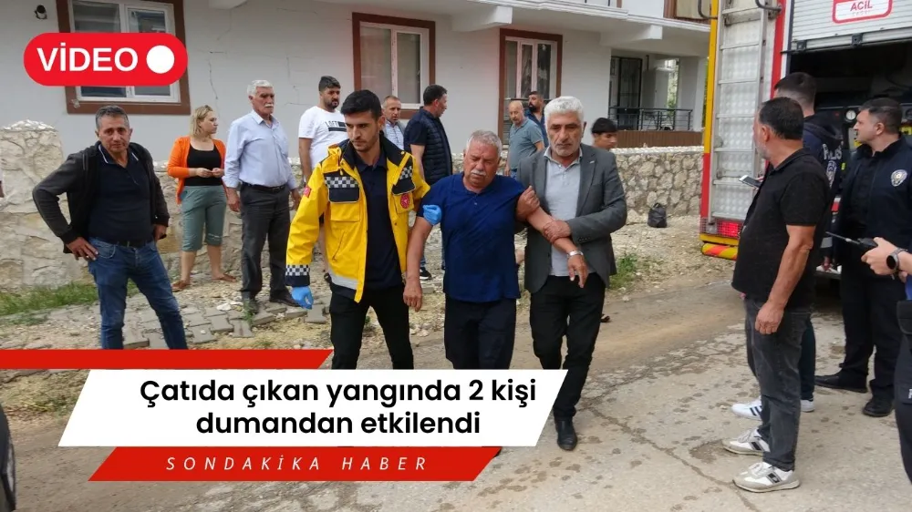 Adıyaman’da bir evin çatı