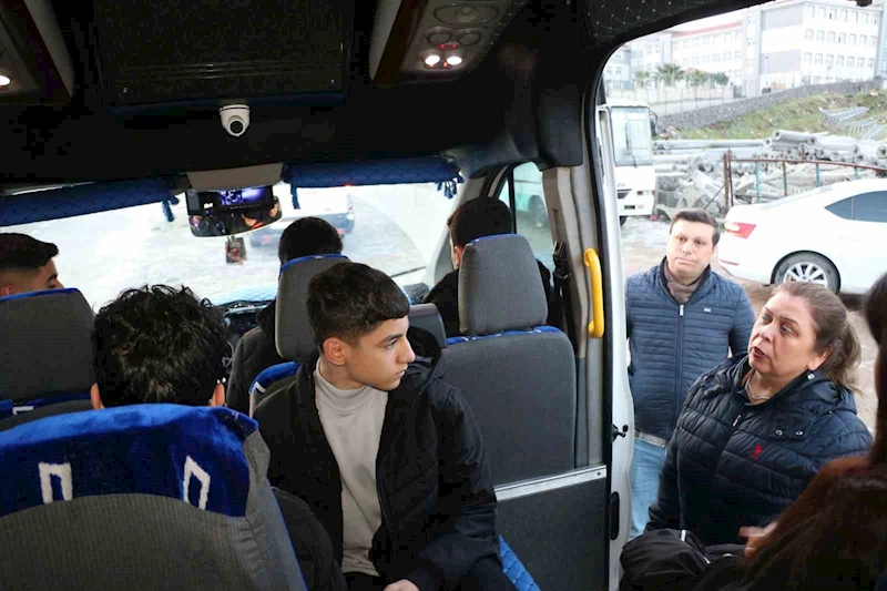 Şırnak’ın Cizre ilçesinde taşımalı