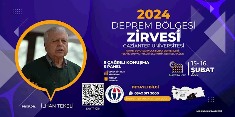 “Deprem Bölgesi Zirvesi” özel