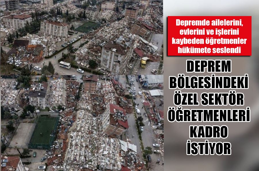 Kahramanmaraş merkezli büyük deprem