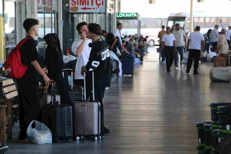 Diyarbakır Otogarı’nda bayram için