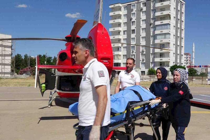 Diyarbakır’da attan düşen şahıs