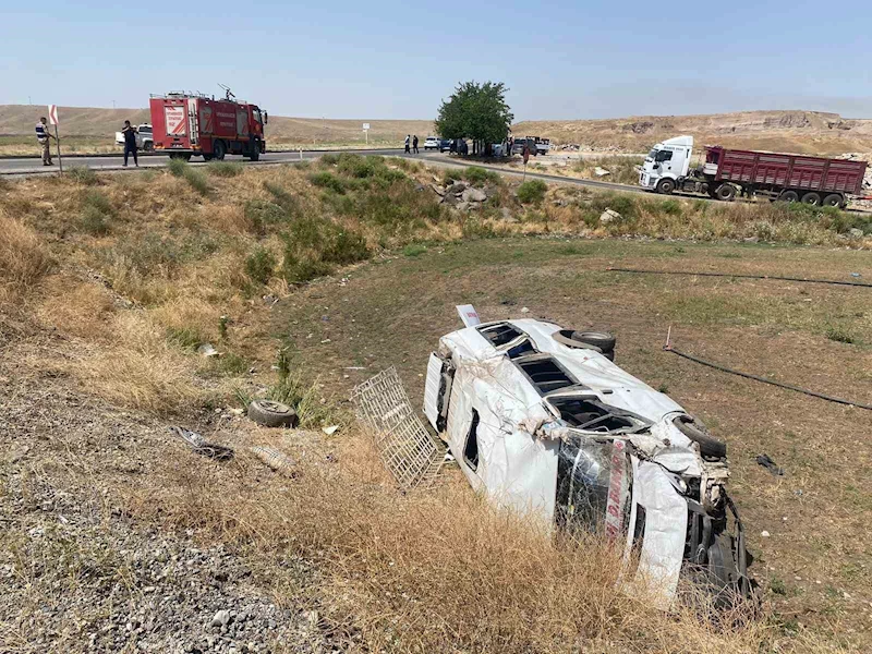 Diyarbakır’da yolcu minibüsü ile