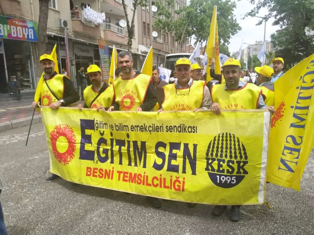 Eğitim-Sen Besni temsilcisi Mehmet