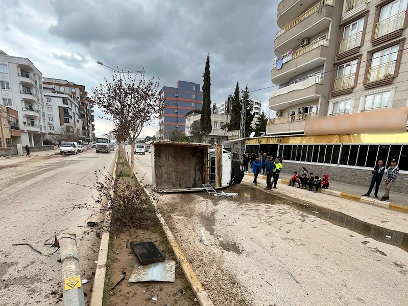 Adıyaman’da, ehliyeti olmayan şahsın