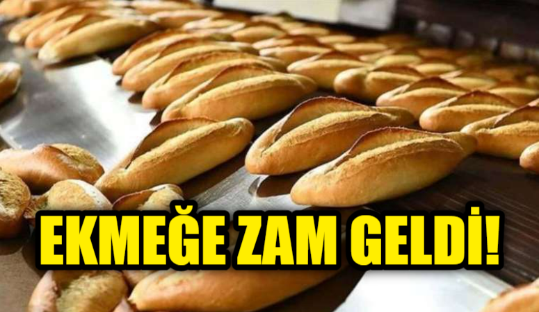 Ekmek ve Unlu Mamullere Zam Geldi