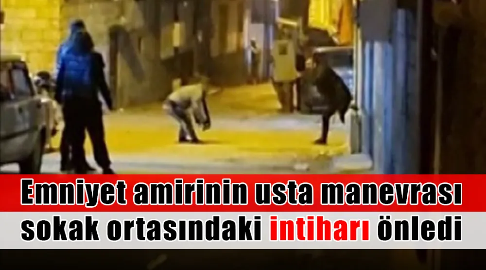 Emniyet amirinin usta manevrası