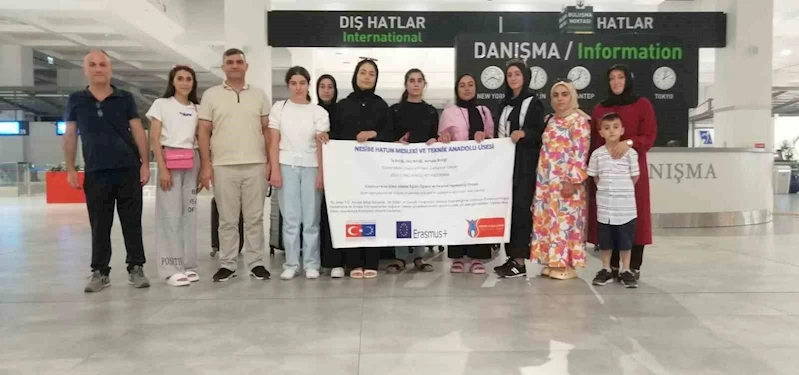 ERASMUS projesi kapsamında öğrenciler