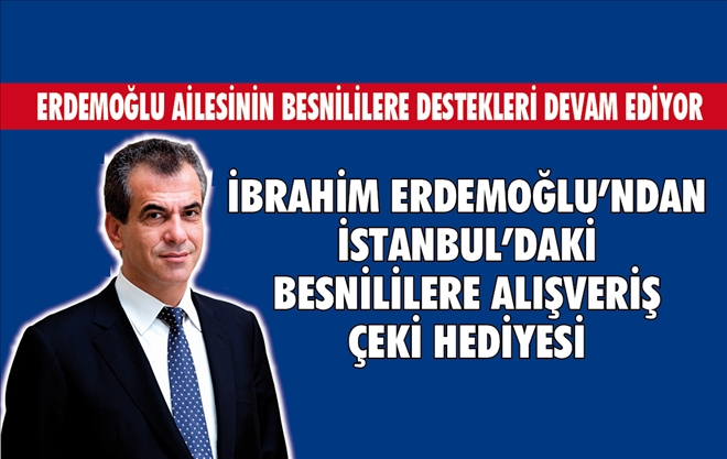 Hayırsever hemşerimiz Erdemoğlu Holding