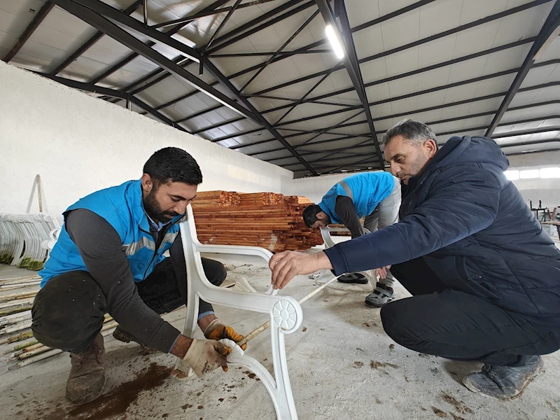 Eyyübiye Belediyesinin dev tesisinde