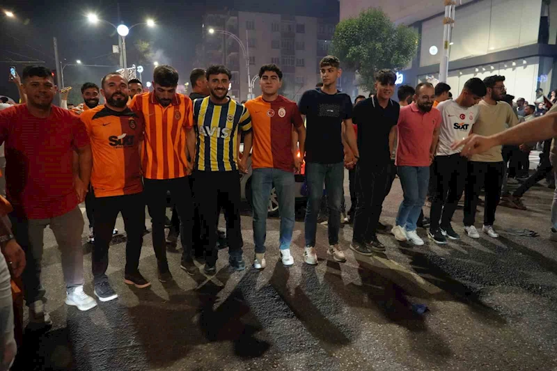 Galatasaray’ın şampiyonluğu Şanlıurfa’da coşkuyla