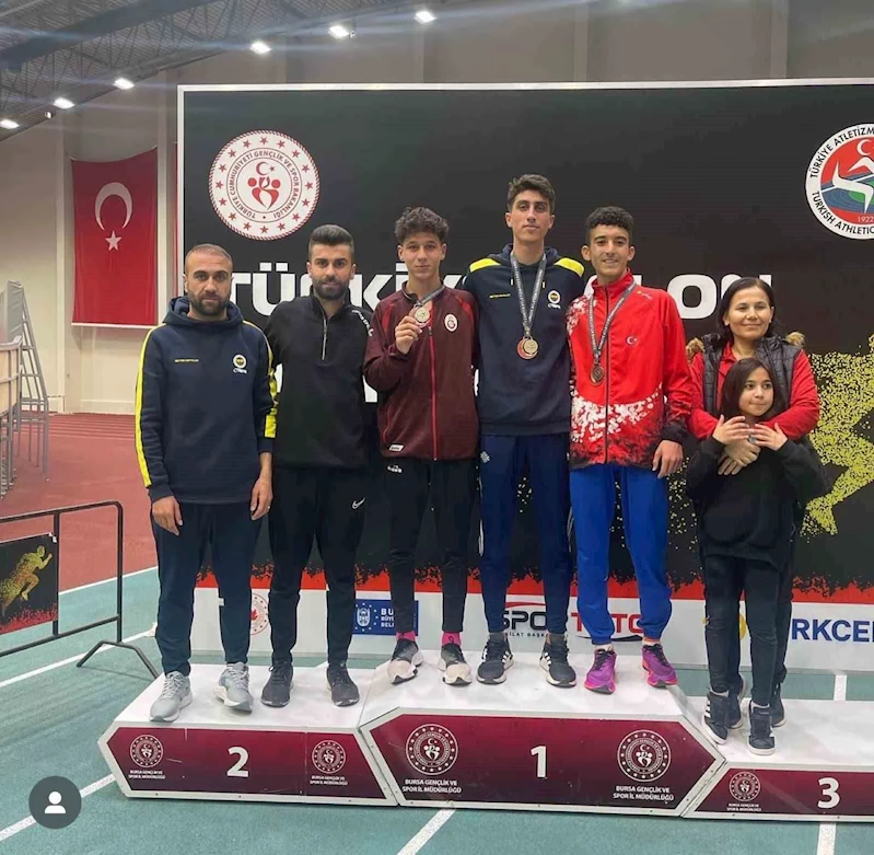 Gaziantepli sporcu U18 Atletizm