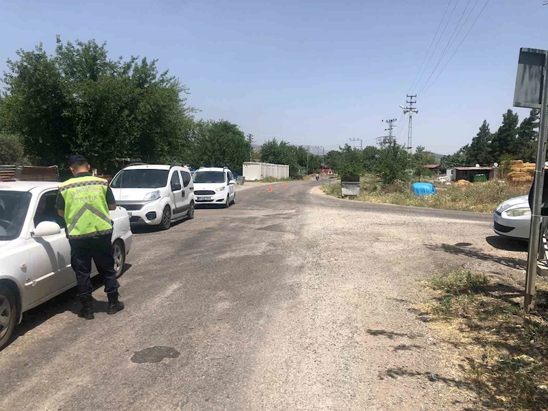 Gaziantep’te jandarma ekipleri bayram